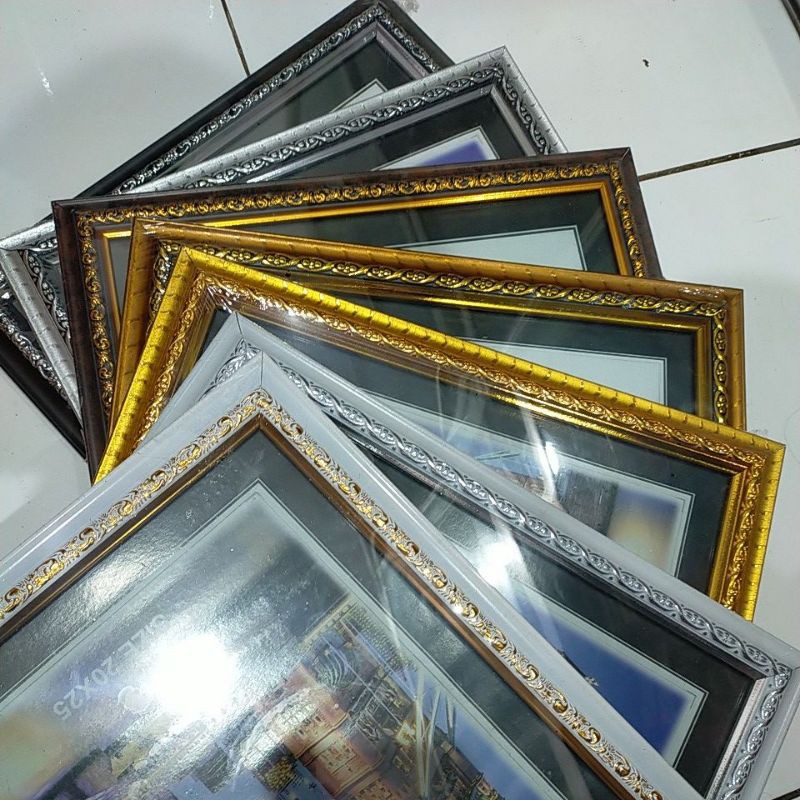 Bingkai Foto Pigura Pigora Frame Fiber Ukir 10R tepi 20×25 (press 25x30)