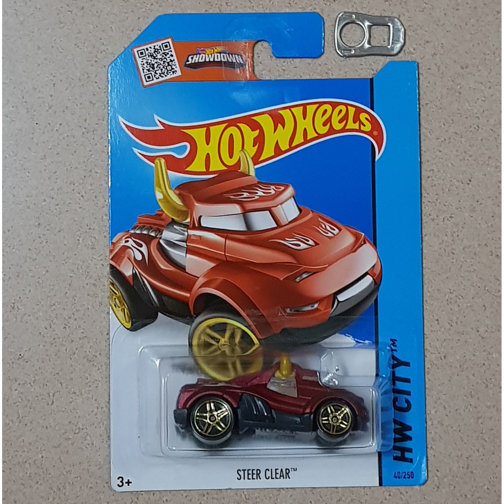 HOT WHEELS STEER CLEAR RED HOTWHEELS