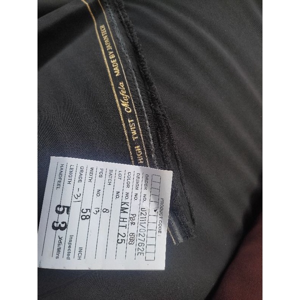 KAIN CELANA DAN JAS High twist Mafela luxurious kain celana dan jas pria wanita