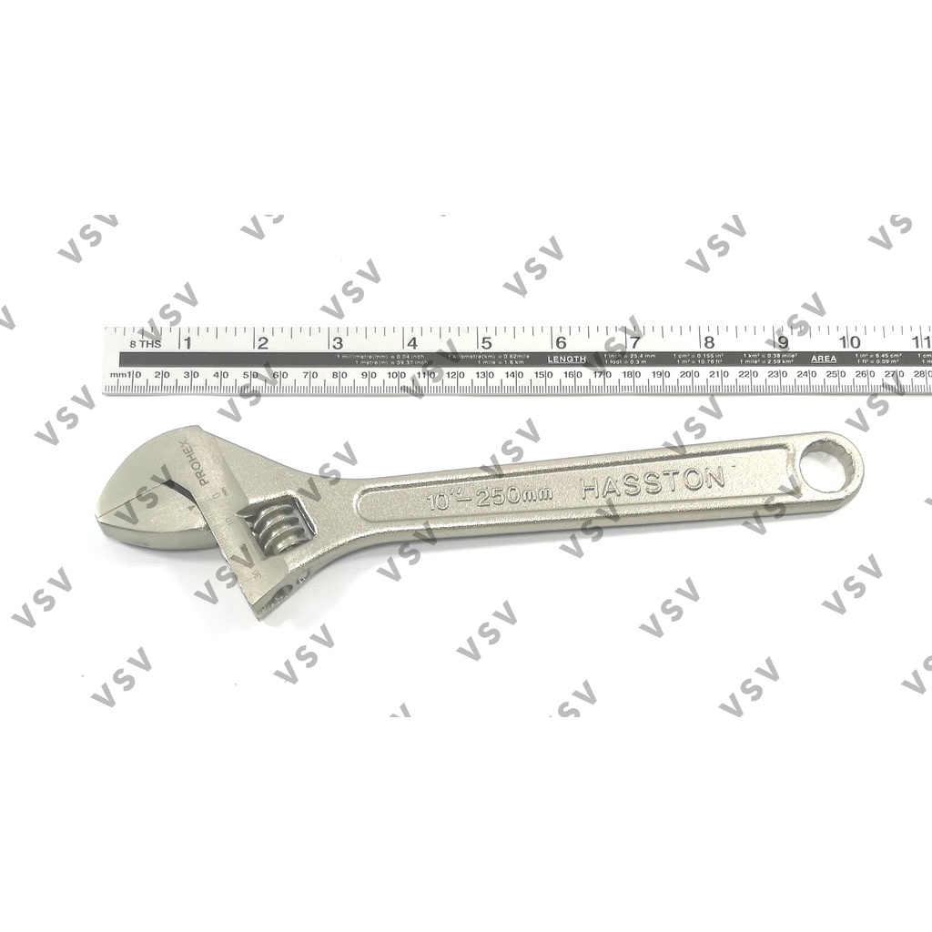 HASSTON Kunci Inggris 10&quot; 1700-010 (250mm) Adjustable Wrench 10&quot;