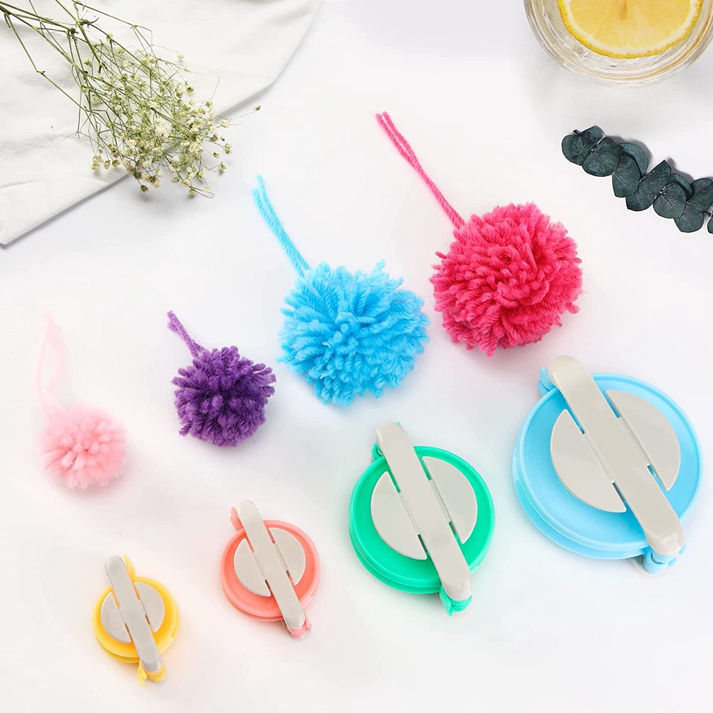 Alat Pembuat Bola Pompom / Pom Pom Maker Set