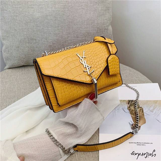 MD002 TAS YSL TAS SELEMPANG WANITA IMPORT BATAM
