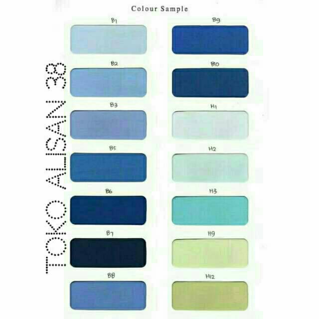 Kemeja Alisan Polos Regular Lengan Panjang Warna H9