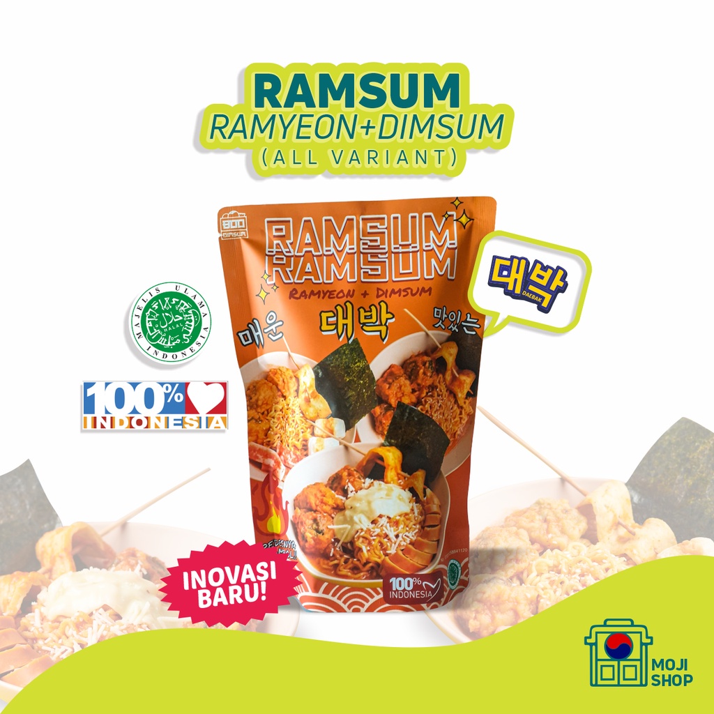 

RAMSUM: RAMYEON + DIMSUM | INOVASI RAMYUN & DIMSUM PERTAMA ORIGINAL DAN SPECIAL