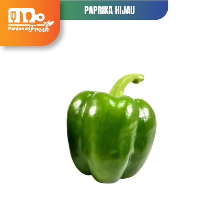 

PAPRIKA HIJAU 300-500 GR Sayur Paprika Hijau Bandung Peppers Cabai