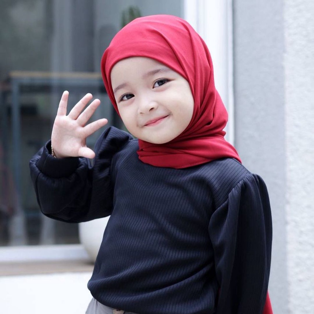 Pashmina Aifa / Hijab Pashmina Inner Anak / Pashmina Instan Inner