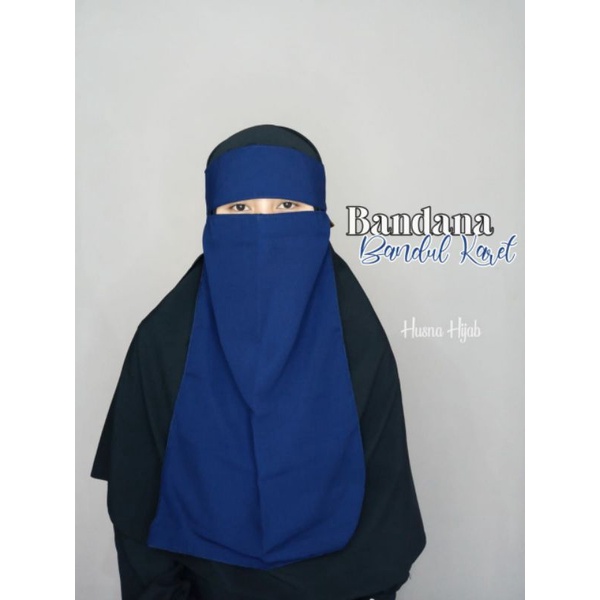 [HUSNA COLLECTION] Cadar Bandana Bandul Karet Murah / CADAR BANDANA MURAH / CADAR BANDANA LEBAR