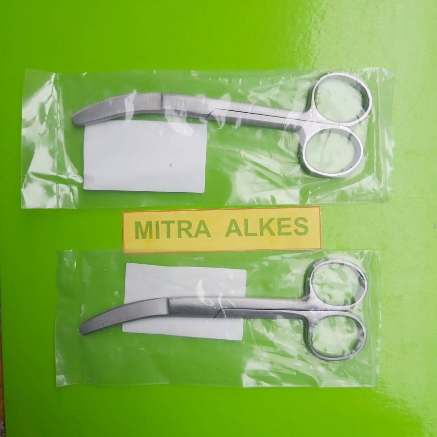 Gunting Tali Pusat 14cm. Gunting Tali Pusar 14 cm. l OPERATING SCISSOR BUSH Umbilical Scissors 14 cm