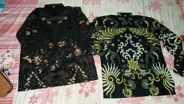 Aswangga Kuning Kemeja Batik Pria Full Furing Bahan Katun Halus Baturaden