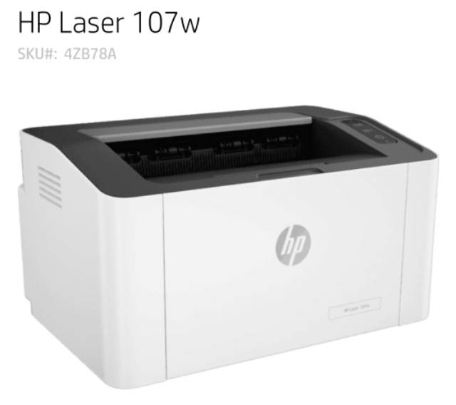 Printer HP Laser 107W 107 W LaserJet 107W HP107W HP107 W