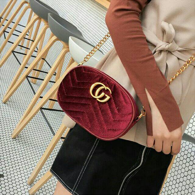 Tas gucci bludru