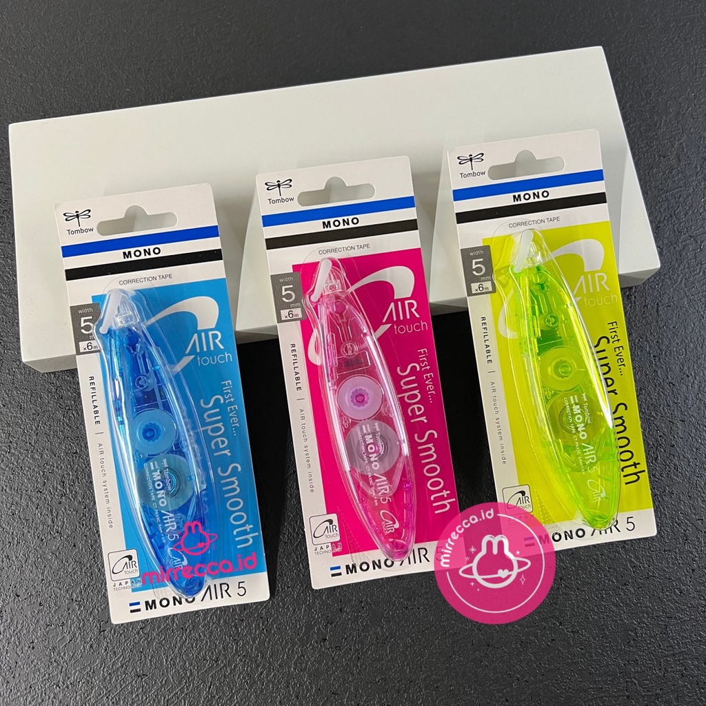 

TOMBOW MONO AIR 5 REFILLABLE PEN STYLE CORRECTION TAPE CT-PAX5 - TIPEX KERING