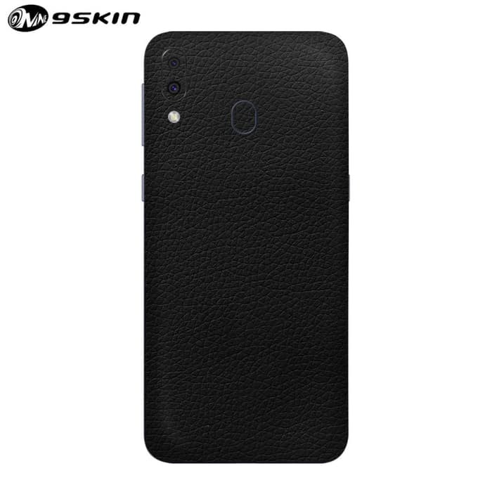 Skin Handphone / Protector Samsung M20 - 3M Black Leather