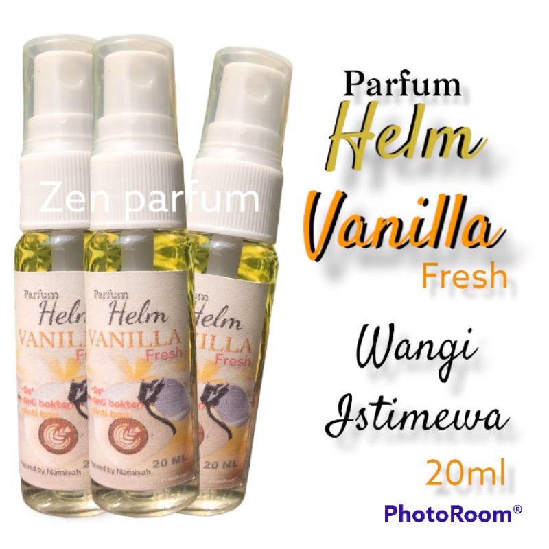 Parfum helm vanilla fresh anti bakteri wangi sepanjang hari