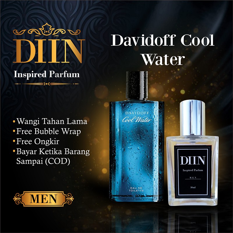 Parfum Original inspired parfume Davidoff Cool Water Farfum Minyak Wangi Tahan Lama Pria Cowok Laki