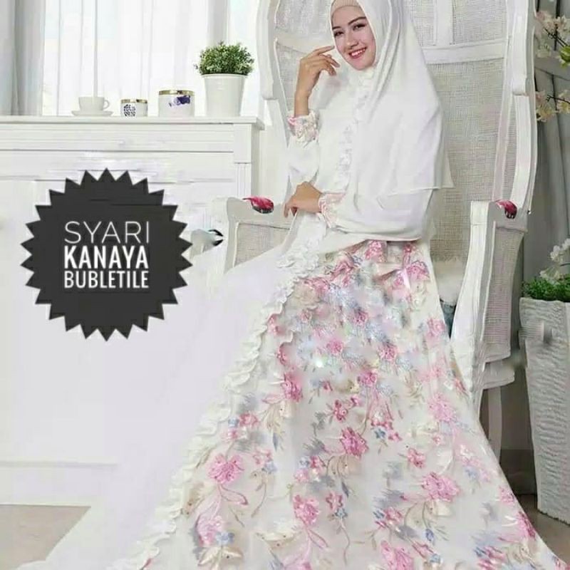 Big Sale Gamis Pesta Syari Kanaya Bubletile