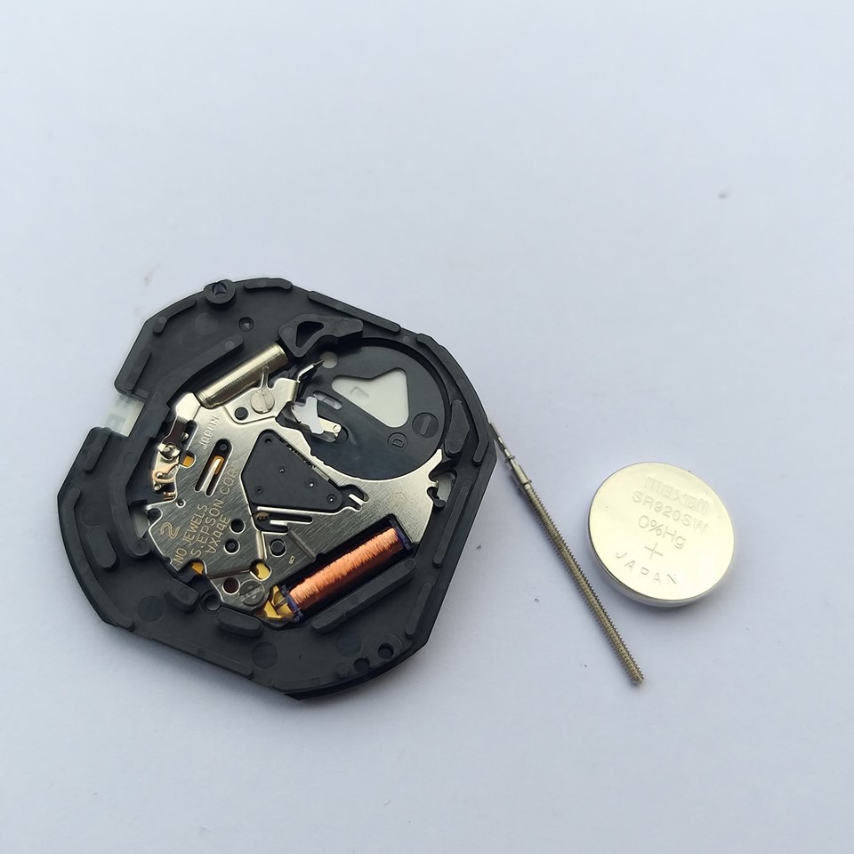 Mesin jam tangan Vx44e Vx-44e Vx 44 Original Tanggal samping Hari