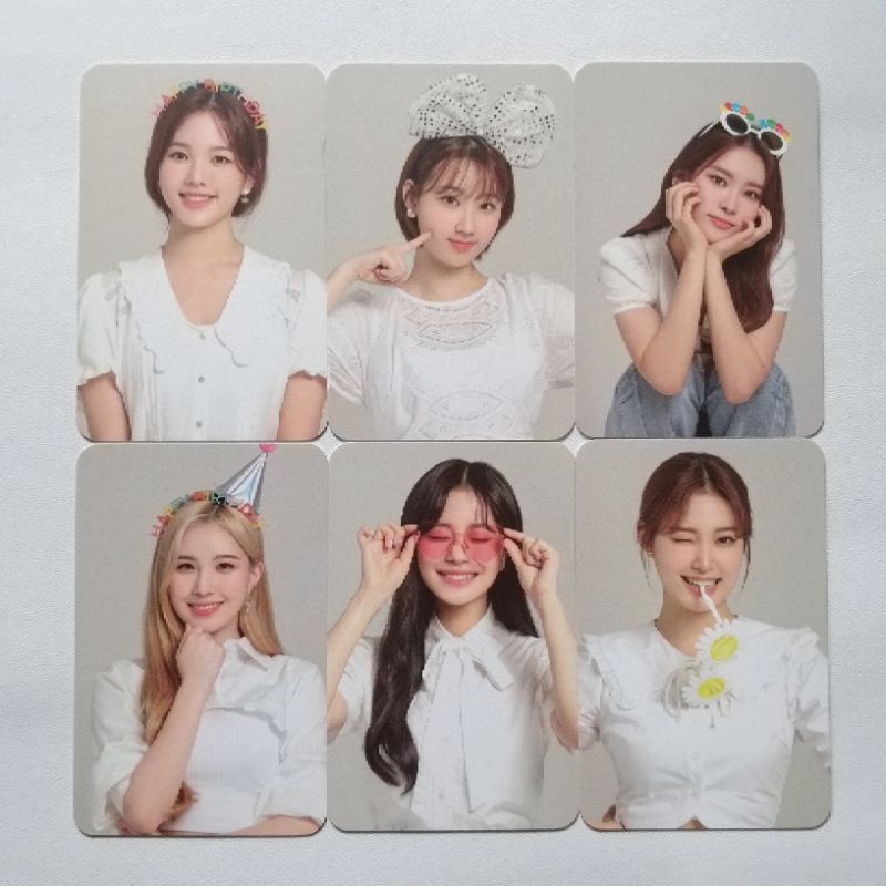 weeekly md anniversary soojin jiyoon monday soeun jaehee jihan zoa photocard