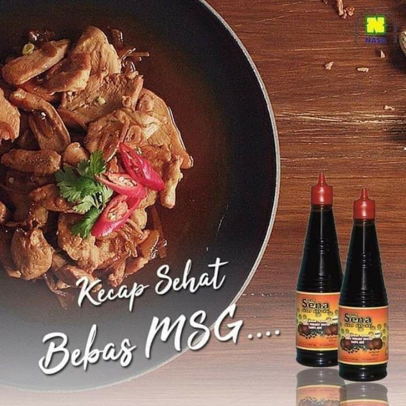 

Kecap sedap natural Sena NASA tanpa MSG dan pengawet