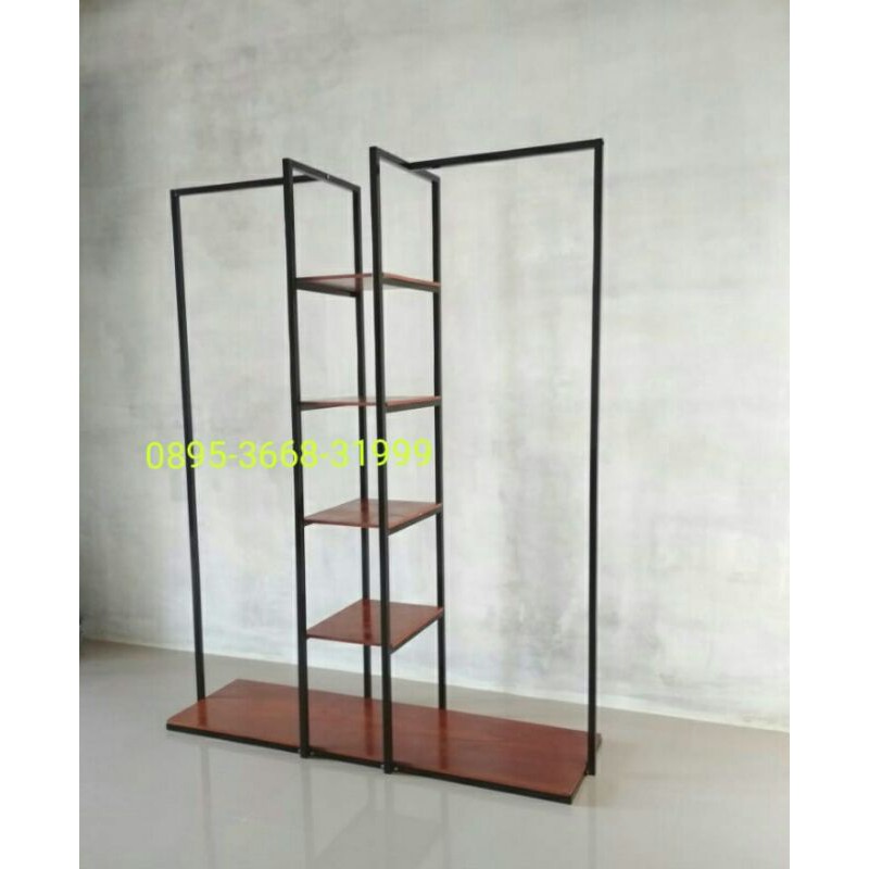 Rak Gantungan Baju Besi/ Gantungan Baju Besi/ Display Baju