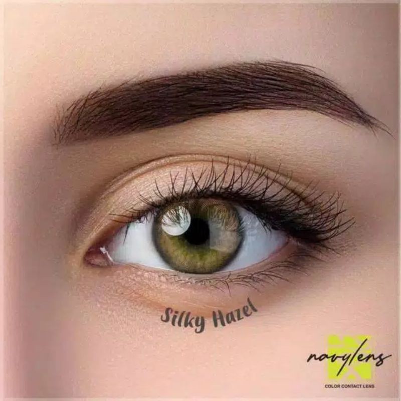 CUCI GUDANG Softlens NAVYLENS SILKY by OMEGA EYECARE 15 MM