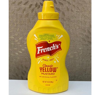 French's Classic Yellow Mustard 8 oz / French Mustard 226gr Sauce Salad Dressing