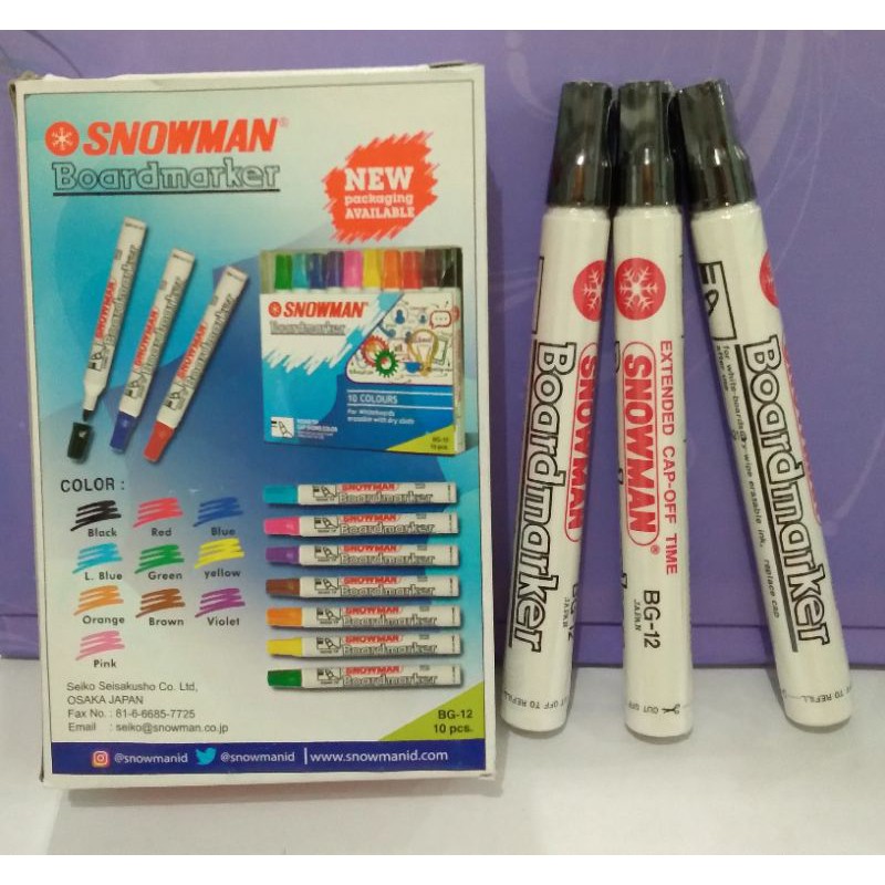 

Spidol Snowman WhiteBoard Marker