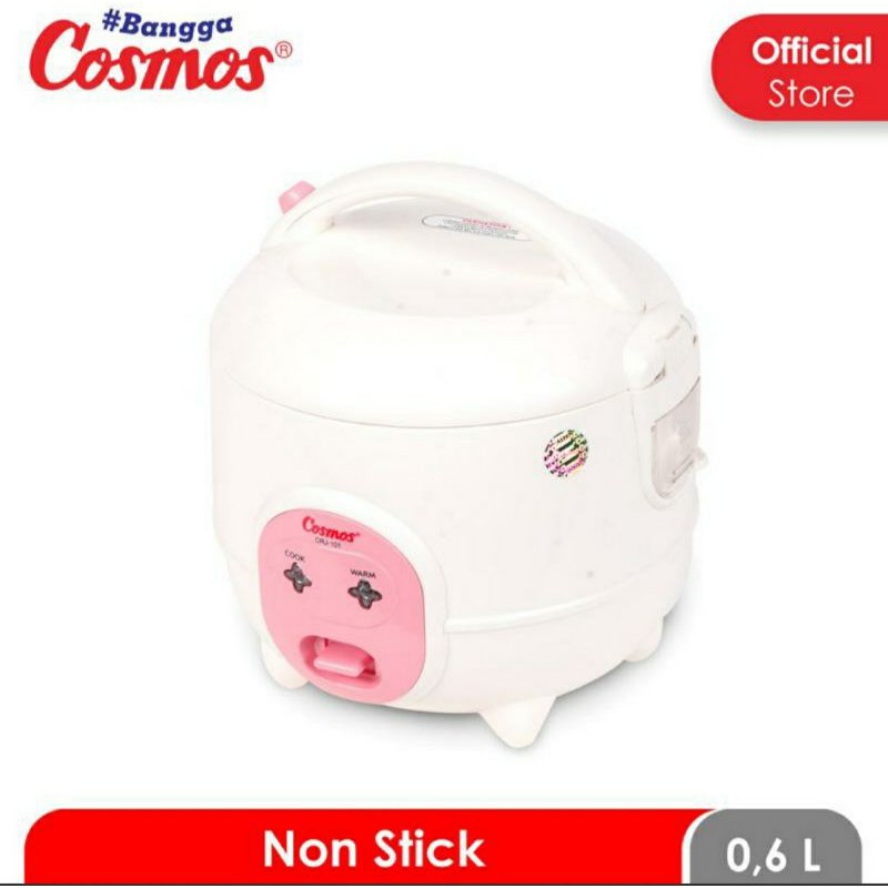 Rice Cooker Mini Cosmos CRJ 101 TS 3 in 1 0,6 Liter Magic Com Mini Cosmos 101