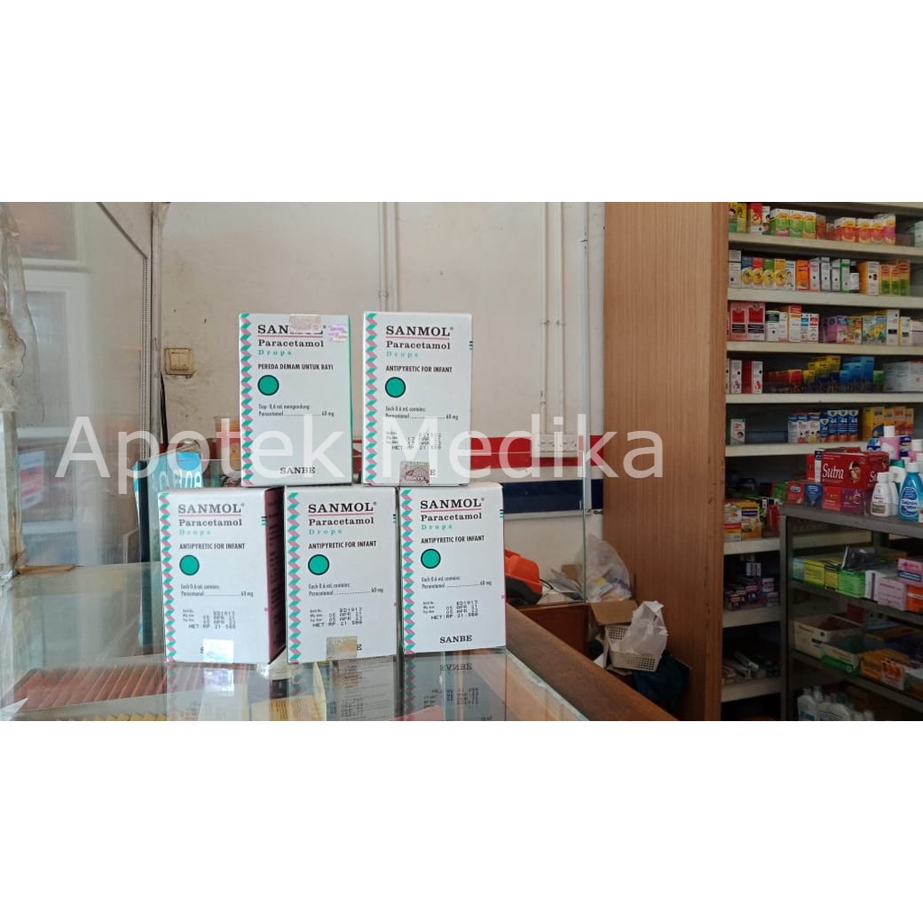Sanmol drop (Obat Demam Bayi)