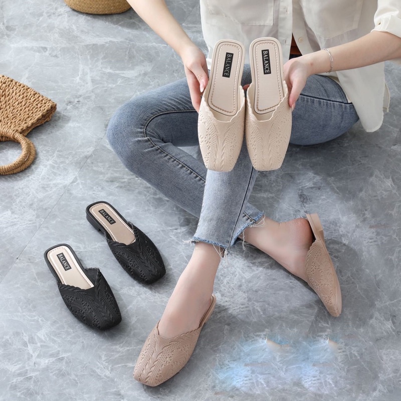 Sandal Selop Jelly Rajutan 1624