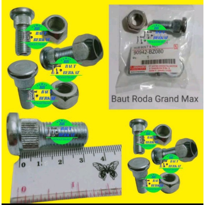 ecer baut roda grandmax baut mur roda grandmax baut roda grand max