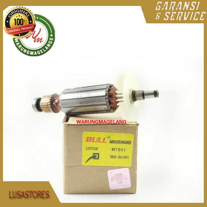 Bull Armature angker for Gerinda maktec Mt951 mt951
