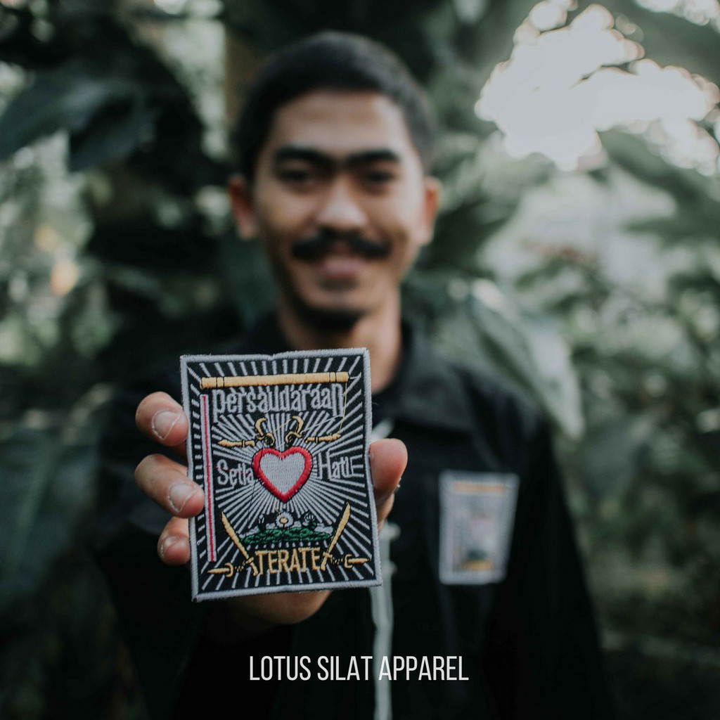[Bisa COD] Bet Badge Dada Silat PSHT SH Terate Bordir | Premium Original Grade A Kualitas Terbaik Ba