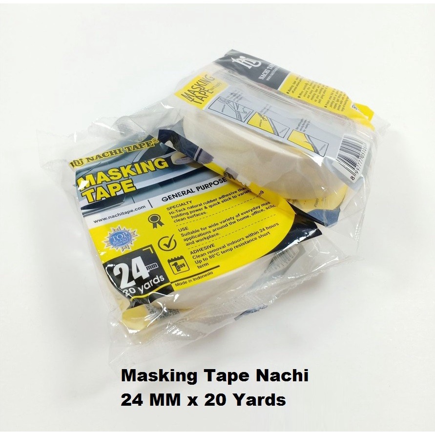 

Masking Tape Nachi 1 inch 24 MM 20 Yards