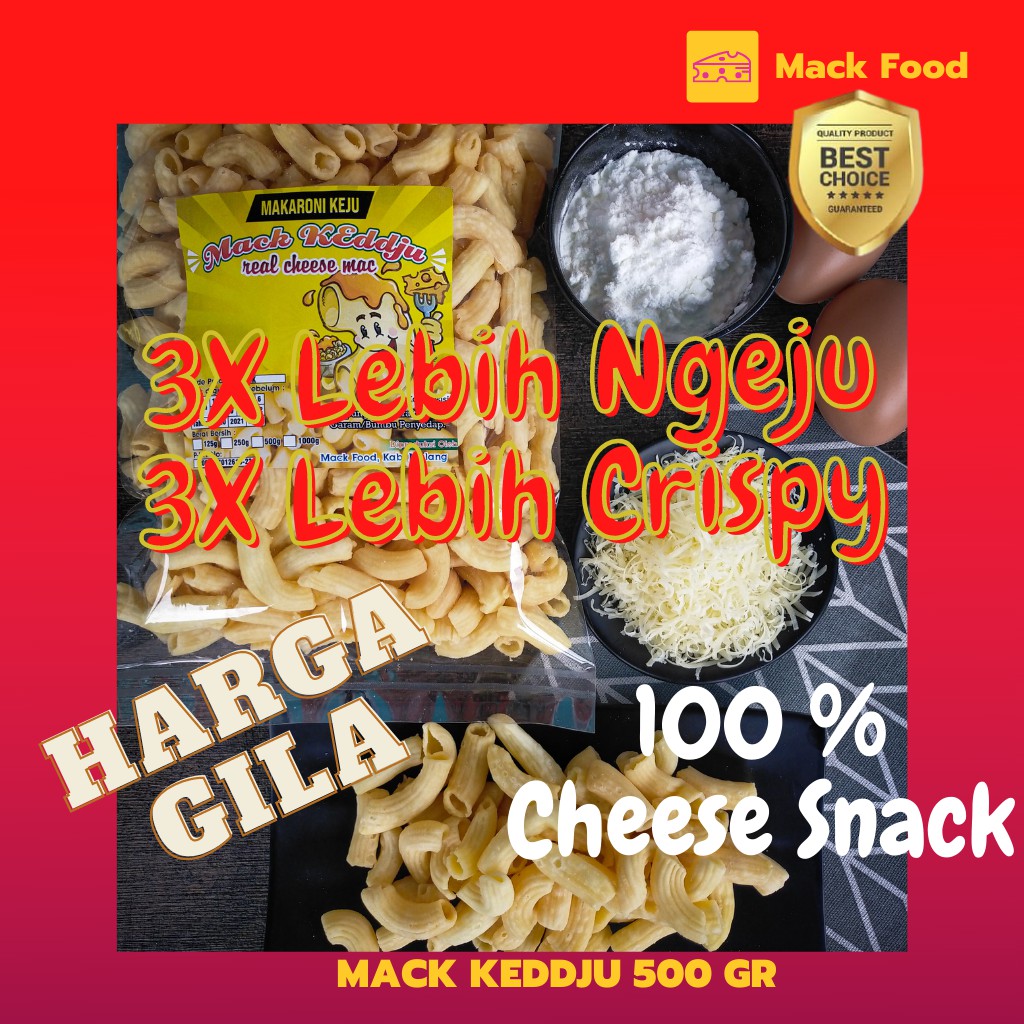

OLEH OLEH CAMILAN SNACK CEMILAN RINGAN KHAS ENAK MAKARONI KEJU MK17