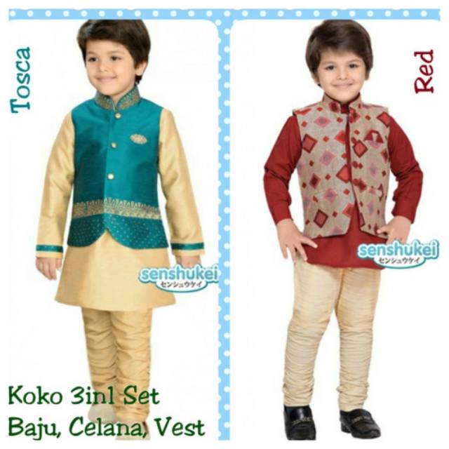 48 Model Baju Anak Laki Laki India Terbaik