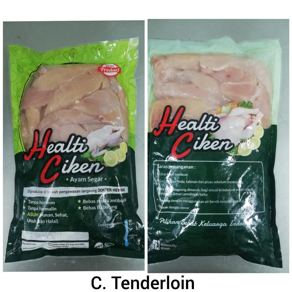 

*READY* dada ayam TENDERLOIN / HAS DALAM DADA (TIDAK BERTULANG) ayam probiotik Healti Ciken 0,9-1kg