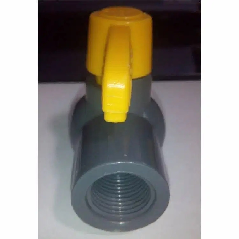 ONDA PVAG Fitting Drat 1&quot; Sambungan Ulir PVC Valve Katup Keran / Stop Kran Drat Dlam