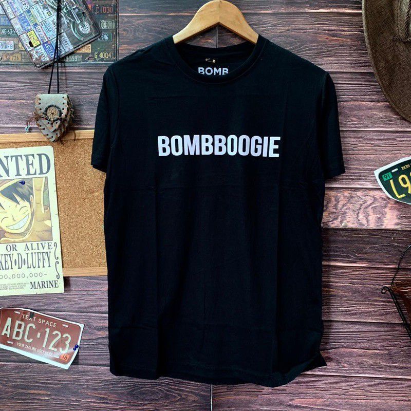 KAOS BOMBBOOGIE KAOS PRIA MURAH KAOS KEKINIAN KAOS VIRAL KAOS DISTRO MURAH