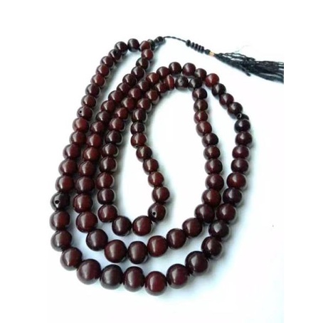 READY 9724 Tasbih biji gebang 12mm tasbih buah lontar asli tasbih biji ㅰ