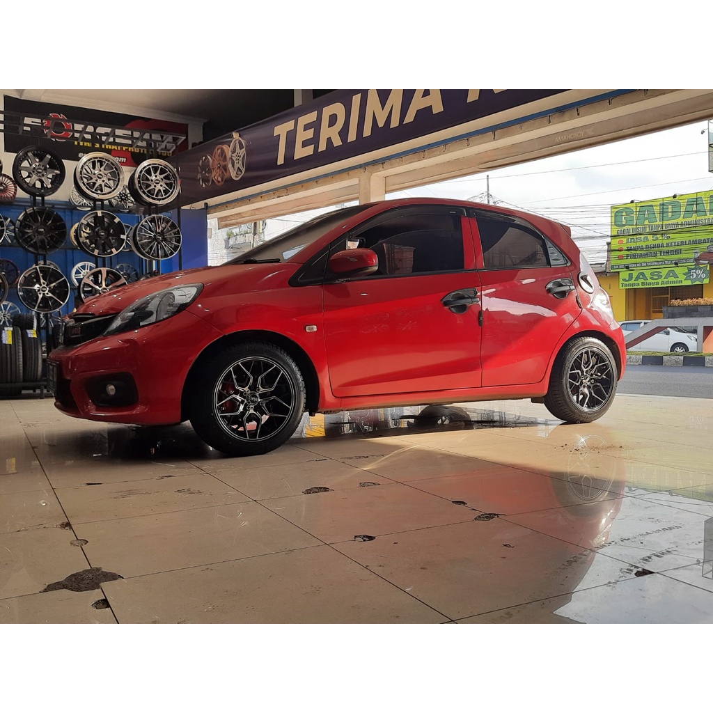 paket velg hsr wheel maluk dan ban ring 15 mobilio brio gratis ongkir