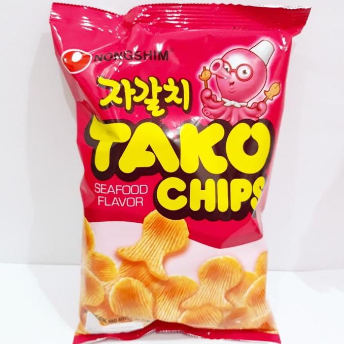 

:<:<:<:<] Nongshim Tako Chips / Snack KOREA SEAFOOD FLAVOUR