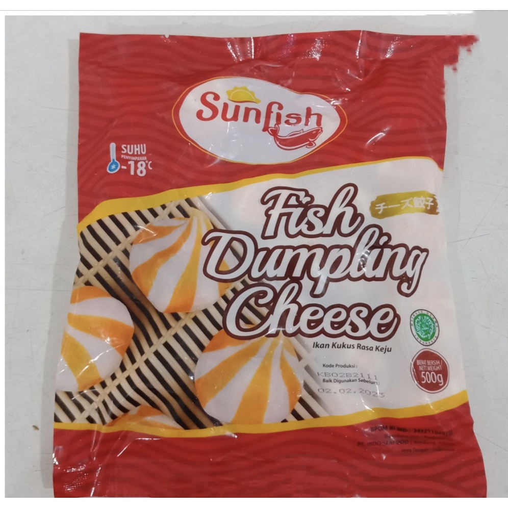 

Sunfish Dumpling Cheese 500 gram