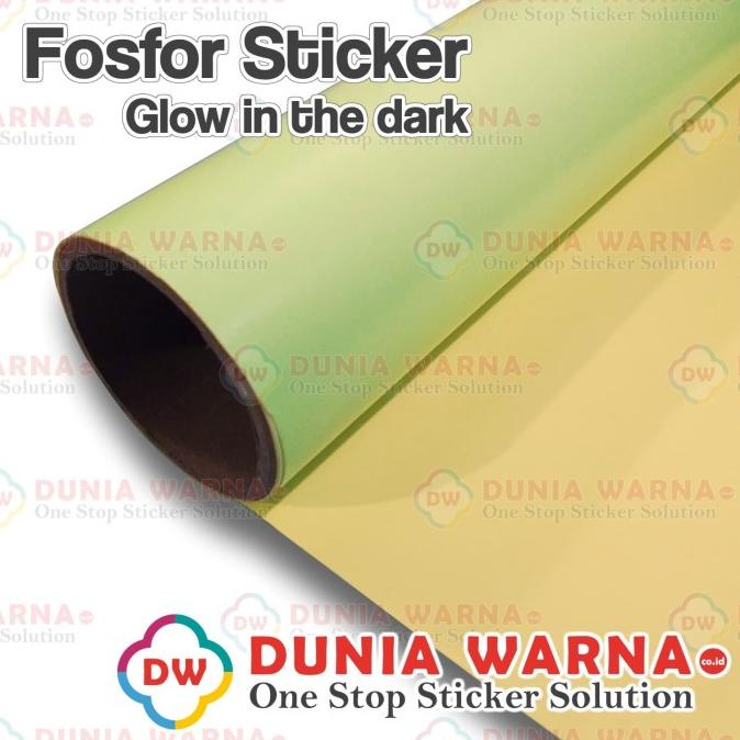 

Stiker Fosfor Photoluminence Glow In The Dark Lebar 120 Cm Meteran Terbaru