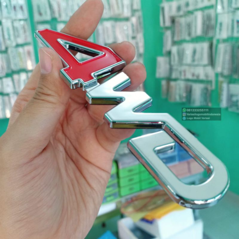 Emblem logo 4wd AWD 4wd fulltime