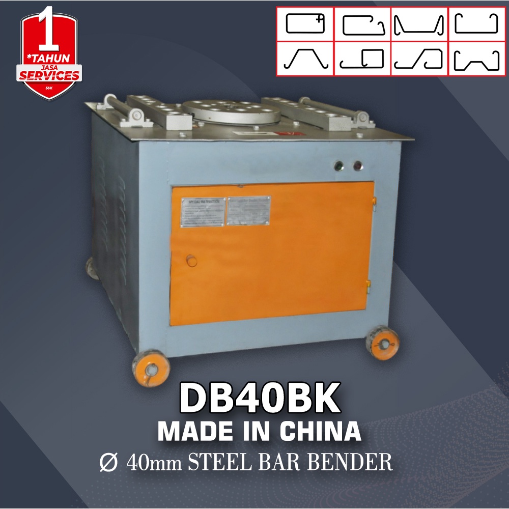 Jual Mesin Peneuk Pembengkok Besi Baja Beton Electric Steel Bar Bender ...