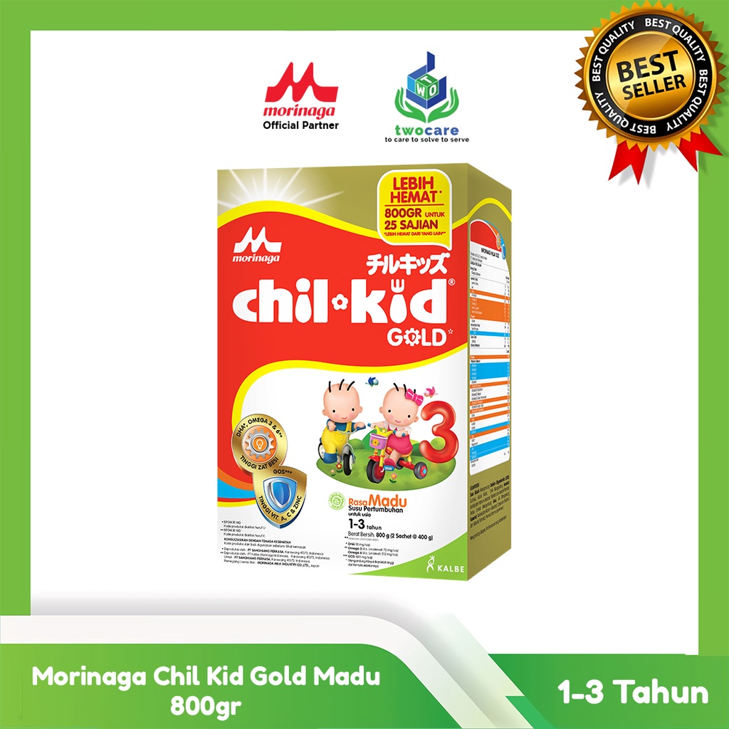 Morinaga Chil Kid Gold 800 gr - Susu Pertumbuhan Anak Batita