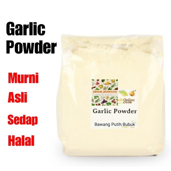 

Bawang putih bubuk 500gram / garlic powder / garlic bubuk asli