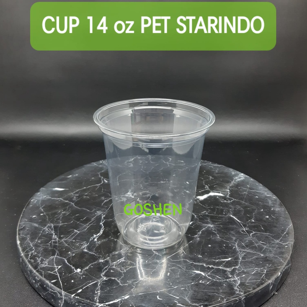 Cup PET 14oz STARINDO