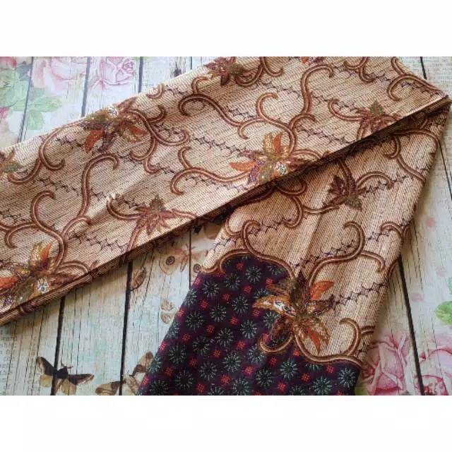 Kain Batik Sogan Klasik Modern Seno Sakti & Kain Embos